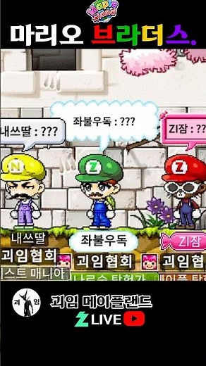 마리오 브라더스 형제들. 메이플랜드