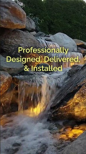 Beautiful Backyard Waterfalls | Turn Your Backyard Into an Oasis