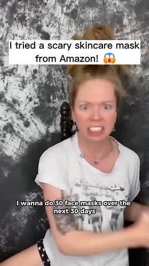 22K views · 932 reactions | It was the nose for me 藍 #reels #mask #skincare #review #funny #viralreels | Graveyardgirl | Facebook