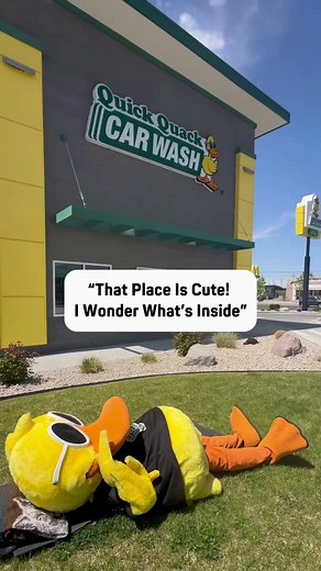 Why Quick Quack? Because you deserve a car that shines bright and a wash that respects your time (and your paint). ✅ Fast, friendly service ✅ Soft-touch wash that’s gentle on your car’s finish ✅ Triple-foam shine that makes your vehicle glow ✅ 3-step sealant for silky-smooth paint finish ✅ Long-lasting Ceramic Duck coating, protecting your car from rain, dirt, pollen, UV rays and more ✅ Free vacuums and air tools (most locations) All that, plus smiles from Quackals and our team every time you ro