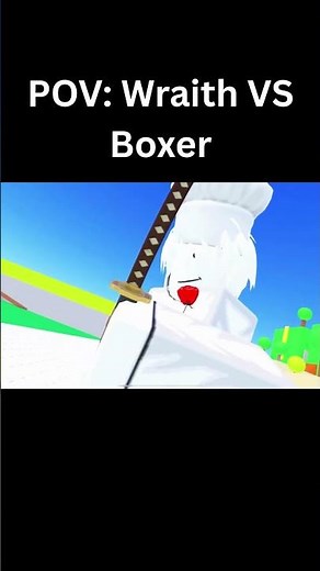 POV: Wraith Vs Boxer In Project Smash #battlegrounds #roblox #projectsmash #vergil #boxer
