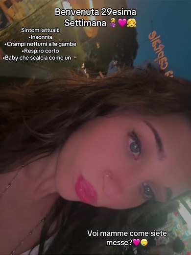 BENVENUTA 29esima SETTIMANA🤰 Che sintomi avete mamme?🩷 Baby S🌸 è diventata una 🎃 e si fa decisamente sentire forte e chiaro adesso.🩷 #pregnant🤰 #gravidanza #29weekspregnant #babypumpkin #momtobe #girlmoms #incinta #pregnanttiktok @Carlos Cabeza