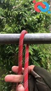 A simple knot at the end of the rope like weaving a basket #knotshortchannel | Knot short channel