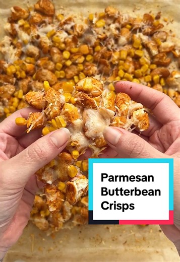 Crispy Parmesan Butter Beans Recipe
