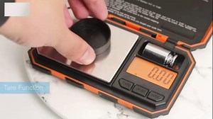 Kitchen Scale, 200g/0.03g Digital Scale for Food Bake Jewelry Medicine Herb Yellow