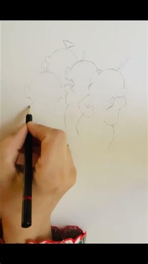 Bringing childhood nostalgia to life — sketching the Teletubbies 🎨🖋️ #art #painting #drawing