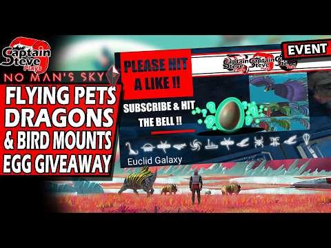 No Man's Sky - Flying Mounts Like Light No Fire - Birds & Dragons - Giveaway Event
