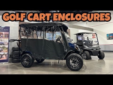Accessory Spotlight: Golf Cart Enclosures | Dean Team Golf Carts