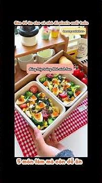 Chuẩn bị 5 món picnic cuối tuần siêu xinh, ngon dễ làm! 🍱☀️