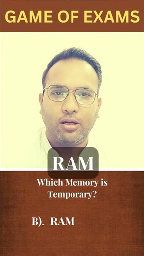 RAM vs ROM 😳 90% Students Confused! | HSSC CET 2026 #governmentexam #hssc #computerfundamental