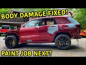Rebuilding A Wrecked Jeep Trackhawk Part 14