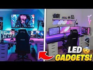 Die BESTEN GADGETS für die PERFEKTE LED-Beleuchtung in DEINEM Gaming SETUP!