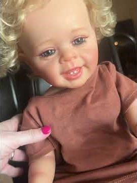 22" Realistic Reborn Baby Boy Doll Review #reborndoll #reborn