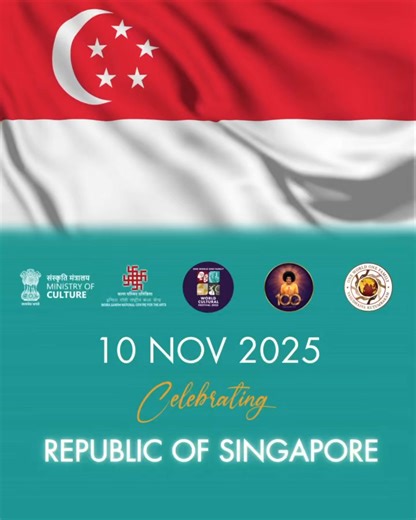 Day 87 of the One World One Family World Cultural Festival 2025 celebrates the Republic of Singapore 🇸🇬, a nation where diversity, innovation and harmony come together in perfect balance. From its rich multicultural heritage to its spirit of unity and progress, Singapore stands as a shining example of how respect, cooperation and shared values can build a truly global family. #SriMadhusudanSai #SMSGHM #WCF100 #WCF2025 #OneWorldOneFamilyMission #Singapore | Sri Madhusudan Sai Global Humanitaria