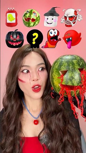 Eating Random Halloween Food 🎃 Spooky ASMR MUKBANG #shorts #halloween #spooky #halloweenparty