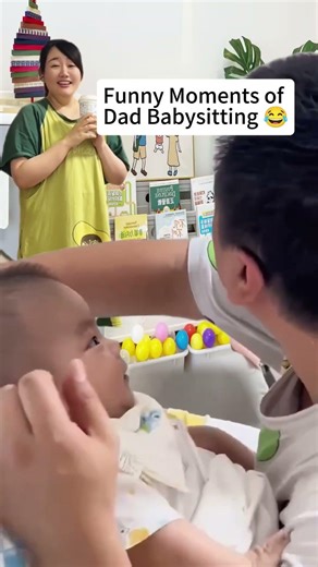 아빠 육아 웃긴 일상😂/Funny Moments of Dad Babysitting 😂