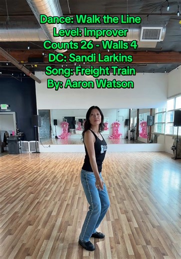 Dance: Walk the Line Level: Improver Counts 26 - Walls 4 DC: Sandi Larkins Song: Freight Train By: @Aaron Watson #freighttrain #freighttrainlinedance #walktheline #walkthelunelinedance #Shellysavestheday #linedance #linedancer #linedancers #linedancersoftiktok #linedancing #pnwlinedancers #pnwlinedancing #linedances #fuegos #fuegodanceshoes @Fuego, Inc. You can use my code: SHELY10 at checkout to save money! *Affiliate code