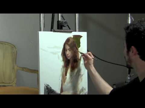 Casey Baugh Demo at Scottsdale Artists' School
