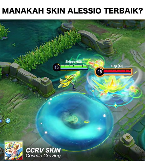 Alessio dapet skin baru Cosmic Cravings, tapi mana nih yang paling keren? #HonorofKings #CosmicCravings #HoK #alessio #newskin