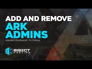 How to Add and Remove Admins on an Ark Server!