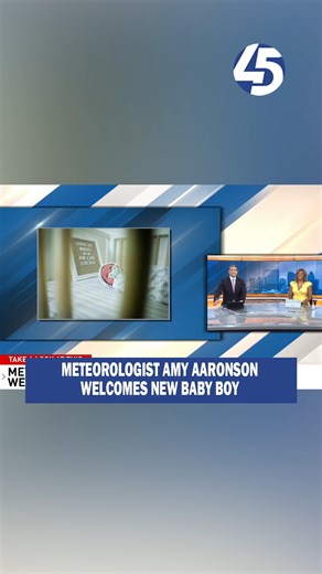 Meteorologist Amy Aaronson gave birth to a beautiful baby boy, Griffin! He was born on Wednesday, June 4. Congratulations Amy! 👶 🩵 🎉 | WBFF FOX 45
