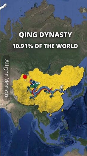 BIGGEST EMPIRE OF ALL TIME #geographythroughmaps