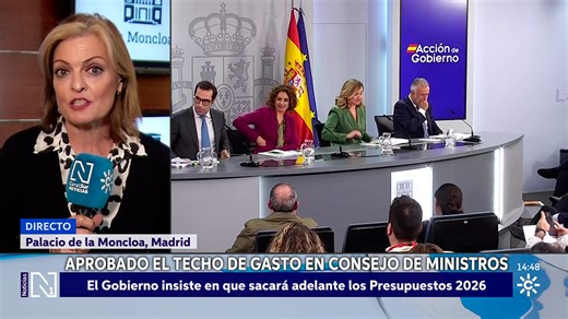 El Gobierno eleva el 'techo de gasto' a 216.177 millones en 2026 y prevé un déficit del 2,1%