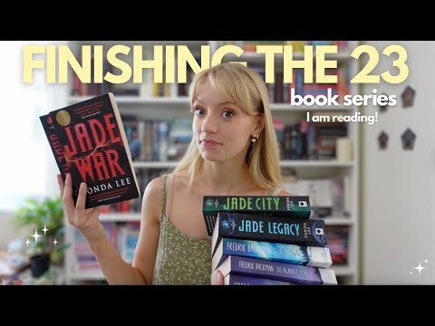 Finishing every series I am in the middle of! *reading vlog*