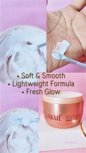 Dry Skin? Try This 😳 Lakmé Peach Milk Moisturizer