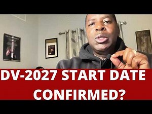 DV Lottery 2027 Start Date | When Does Registration Open?