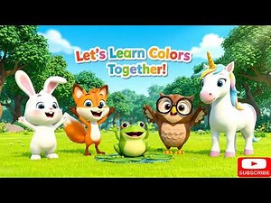 Sparkle & Shine! Forest Animals Learn Colors Today! - DreamWorld #kidslearning