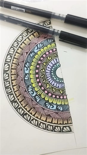 Acrylic mandala art ✨✍️💕💕#mandaladesign #drawing #art #shortsvideo #painting #youtube #shorts #viral