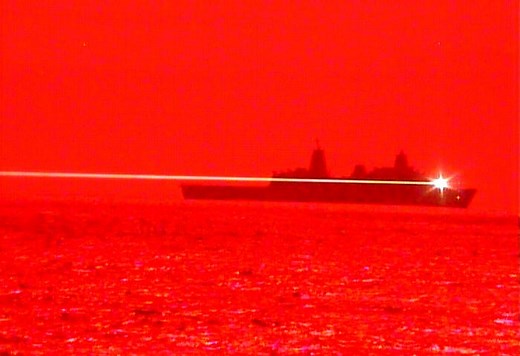 The Navy Just Tested Its Most Powerful Laser Yet