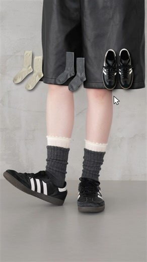 This might be a good way to wear them! Layering socks [Sock Shop]