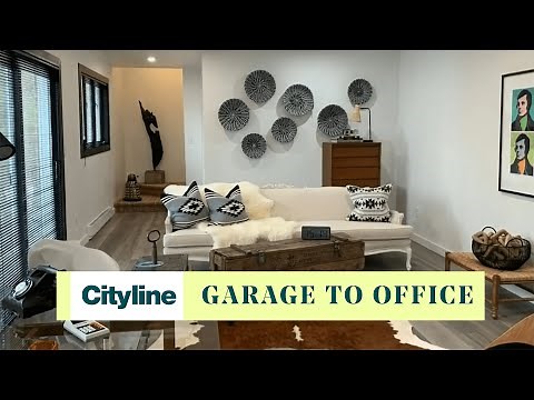 How to affordably transform your garage into an office space