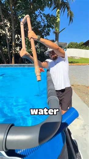 This Simple Physics Trick Empties a Pool in Seconds 😳