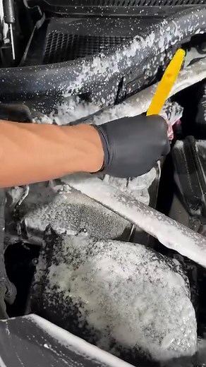 36K views · 395 reactions | Tutorial Thursday Deep clean your engine bay with 2 products! Start off by using Nonsense All Purpose Cleaner to deep clean the engine bay from embedded dirt and grime. Follow it up with a dressing like Black on Black to give your engine bay the ultimate wet shine finish! What should we cover next week on Tutorial Thursday? | Chemical Guys | Facebook