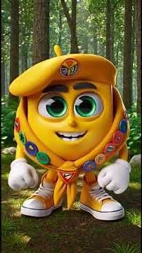 Lençonildo, our mascot, explains the history of the #pathfinders #yellowscarf #pathfinders #dbv