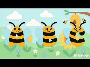 ABC Song with Bees | Buzzing Alphabet Song for Babies and Kids | Bimbleyboo #kidssongs