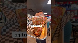 I drove 1hr for Biggest Slice of Pizza in Cali