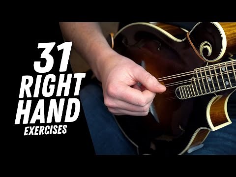 31 Right Hand Exercises /// Mandolin Lesson
