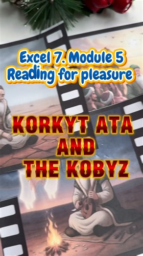 Сабаққа керек көрнекіліктер on Instagram: "🔥 KORKYT ATA AND THE KOBYZ 🔥 Excel 7. Module 5. Қорқыт ата мәтінінің желісімен жасалған сюжеттік ЖИ суреттері. Комикс ретінде пайдалануға болады, оқиға реттілігі, әрбір сурет бойынша спикинг, сұрақ қою, тб пайдалануға болады Бағасы: 2000тг Осы мәтін бойынша, кітаптағы басқа мәтіндер бойынша жұмыс парақтары мен көрнекіліктер ТЕЛЕГРАМ КАНАЛҒА жүктелген. Тіркелу ашық! #ашықсабақағылшын #жи #excel7 #korkytata #englishopenlessons"