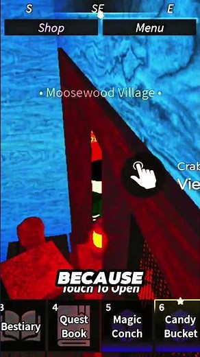 How to ENTER the CHASM nand REACHMINESHAFT in FISCH Roblox