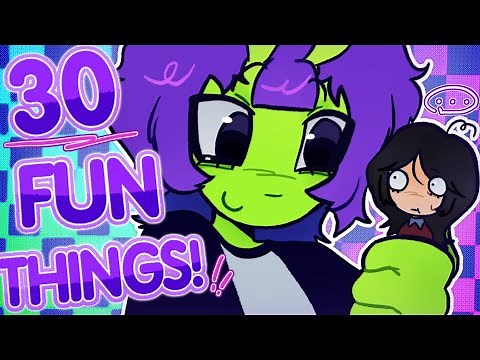 30 FUN THINGS TO DO WITH YOUR OCS!!