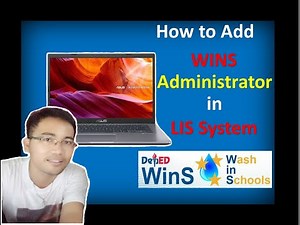 How To Add WINS Administrator in LIS l Radz Tutorial Vlogs