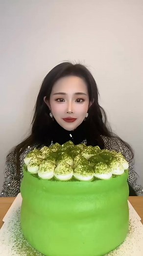 34K views · 1K reactions | Chocolate Cake Green Tea Whipped Cream | Sun-mi Asmr | Sun-mi Asmr | Facebook