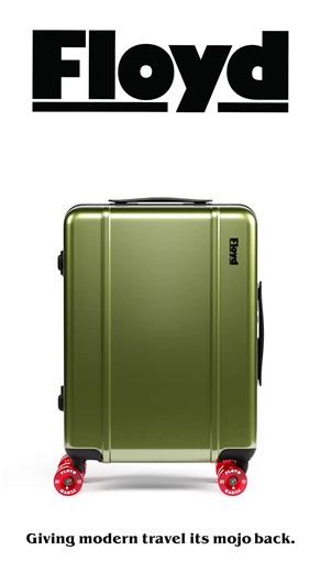 Style for days. Guaranteed for life💥 Travelers crave it, Floyd makes it: a unique and distinctive look. The sleek travel cases embody individuality and innovation as they carry the spirit of California's 70s skateboard culture into the present. | FLOYD