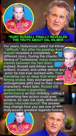 Kurt Russell Finally Revealed the Truth About Val Kilmer