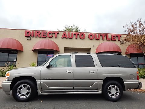 2003 GMC Yukon XL Denali 4X4 SUV video overview and walk around.