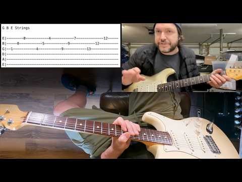 The Easy Way To Learn Triad Inversions On Guitar WITH TABS
